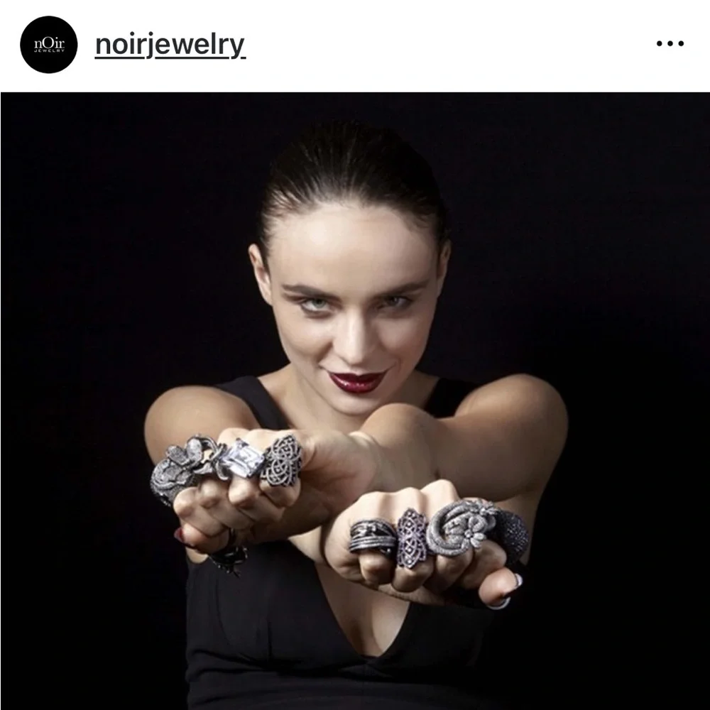 nOIr Jewelry 2013 Bang DC comics silver tone ring size 6 - Picture 6 of 14